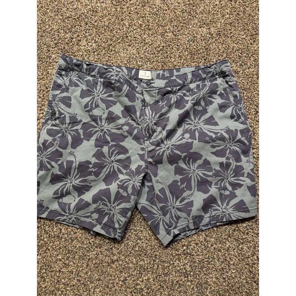 Mutual Weave Men's Shorts Size 50‎ The Chino Board Shorts Hawaiian Style E14